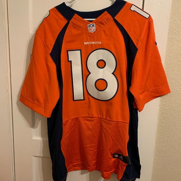 Authentic Peyton manning Broncos jersey with stitched on numbers - Picture 2 of 2